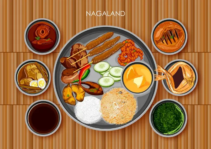 Nagaland Thali